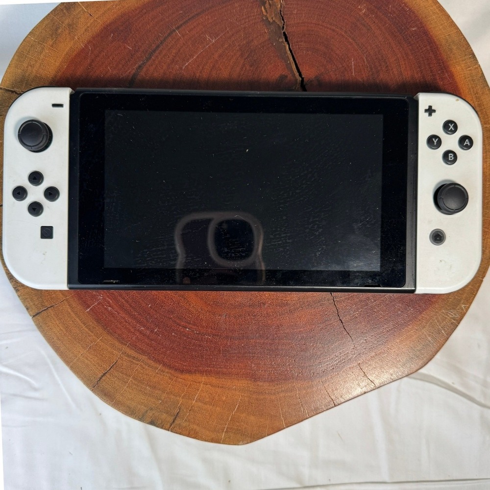 Nintendo Switch Animal Crossing Edition Console White Joycon HAC-001 Please READ